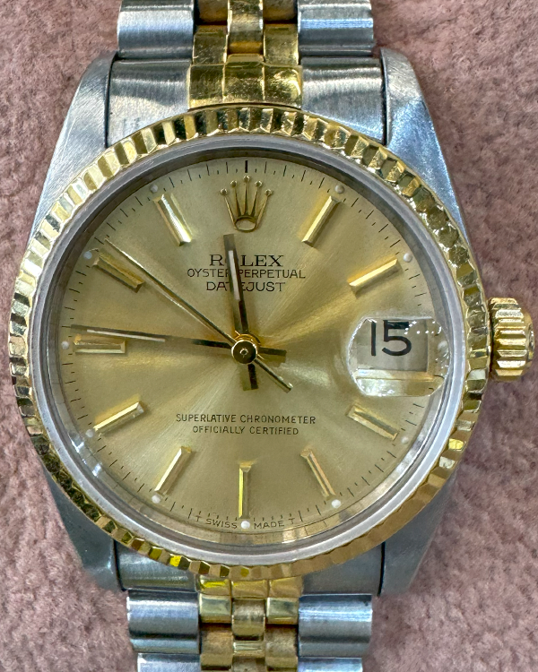 Rolex Datejust 31MM Champagne Dial Two-Tone Jubilee Bracelet (68273)