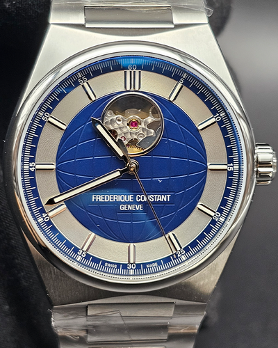 No Reserve - Frederique Constant Highlife L.E. 41MM Blue Dial Steel Bracelet (FC-310NS4NH6B)