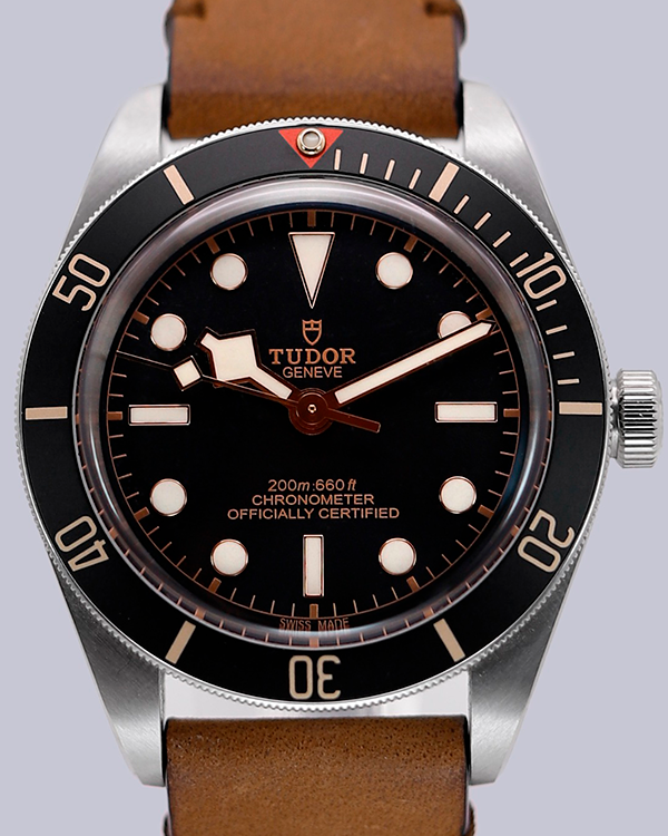 2022 Tudor Black Bay 58 39MM Black Dial Leather Strap (79030N)