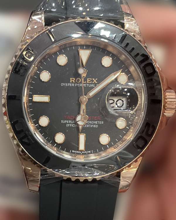 Rolex Yacht-Master 40MM Rose Gold Black Dial (116655)