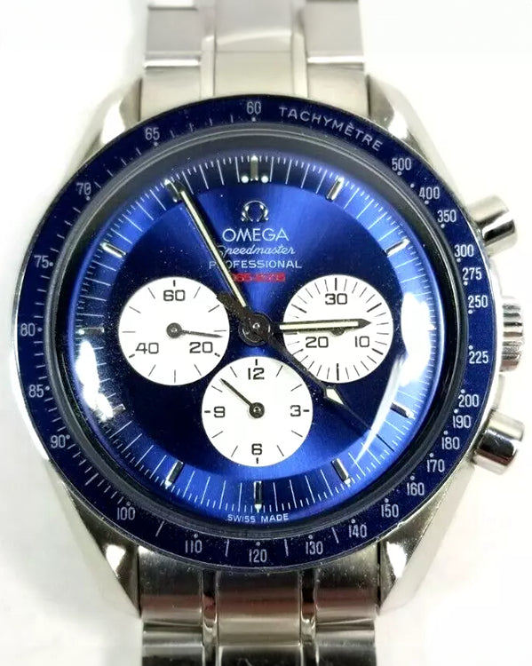 Omega Speedmaster Professional Moonwatch "Gemini IV 40th Anniversary" L.E. 42MM Blue Dial Steel Bracelet (3565.80.00)