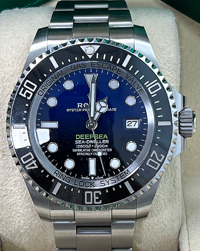 2022 Rolex Sea-Dweller Deepsea "James Cameron" 44MM D-Blue Dial Oystersteel Bracelet (136660)