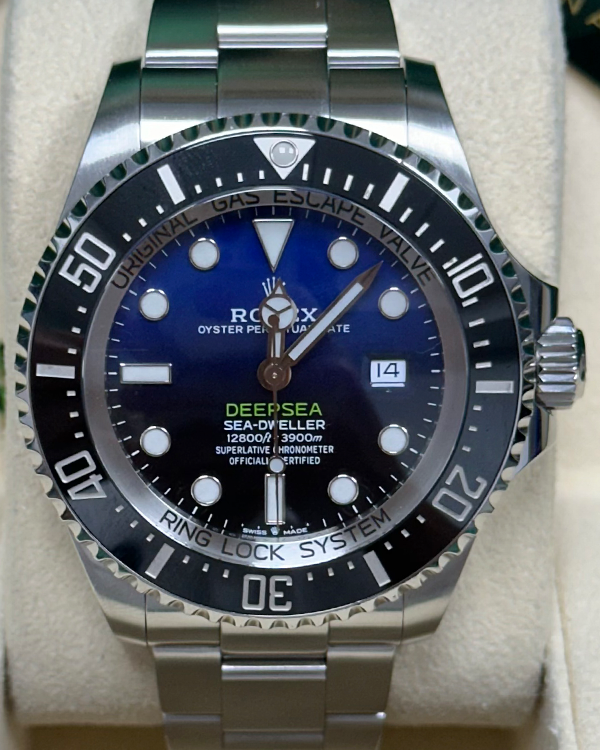 2022 Rolex Sea-Dweller Deepsea "James Cameron" 44MM D-Blue Dial Oystersteel Bracelet (126660)