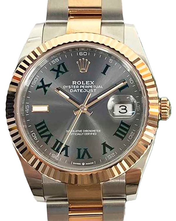 2023 Rolex Datejust "Wimbledon" 41MM Grey Dial Two-Tone Bracelet (126331)