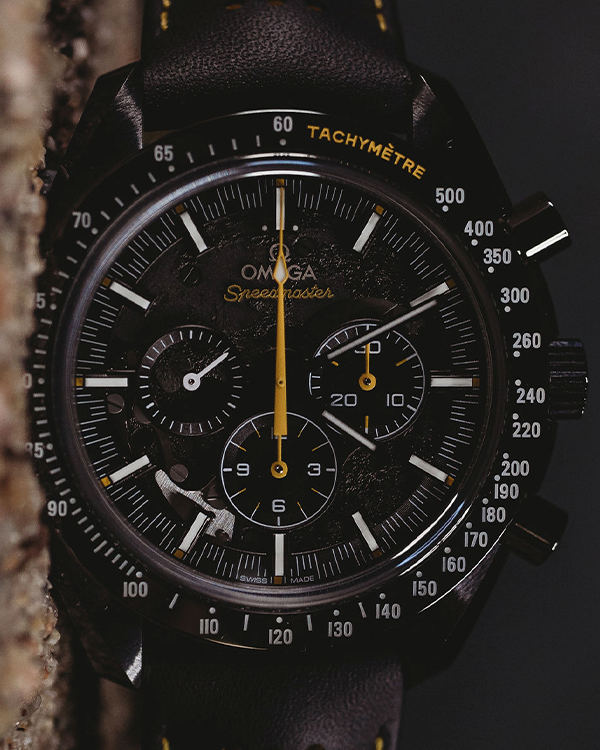 2022 Omega Speedmaster Dark Side of the Moon "Apollo 8" 44.2MM Skeleton Dial Leather Strap (311.92.44.30.01.001)