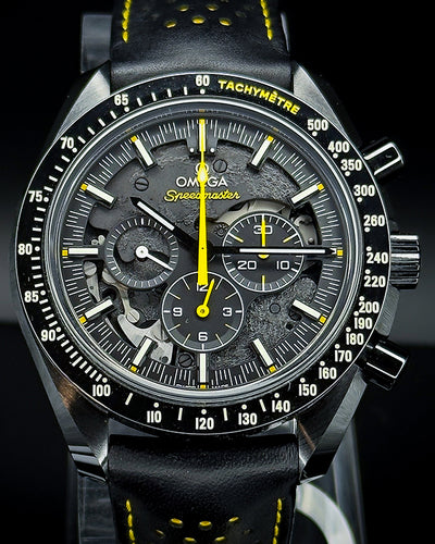 2019 Omega Speedmaster Dark Side Of The Moon "Apollo 8" 44.25MM Skeleton Dial Leather Strap (311.92.44.30.01.001)