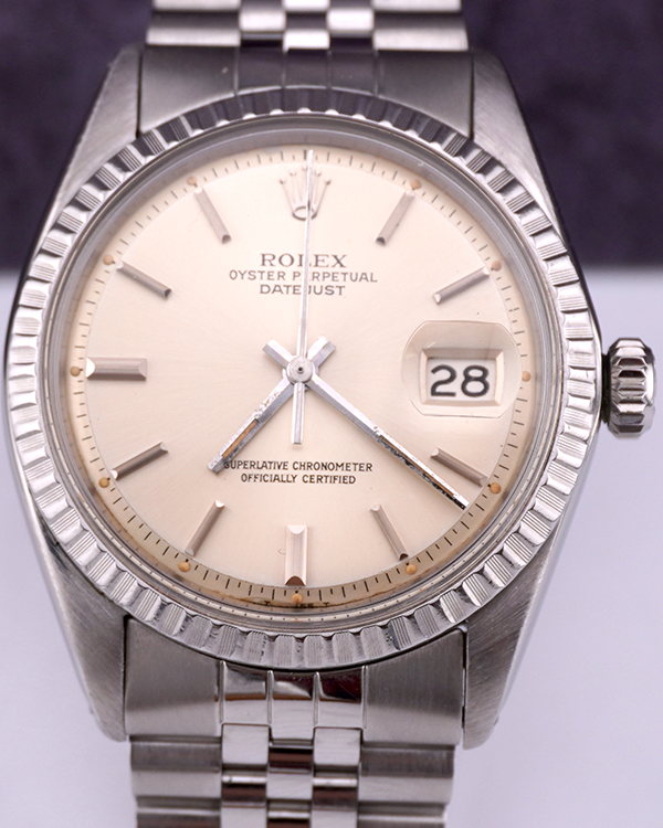 Rolex Datejust 36MM Silver Dial Steel Jubilee Bracelet (1601)