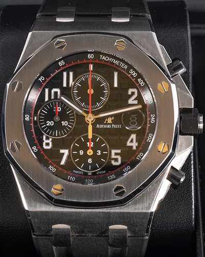 2017 Audemars Piguet Royal Oak Offshore Chronograph 42MM Black Dial Rubber Strap (26470ST.OO.A101CR.01)