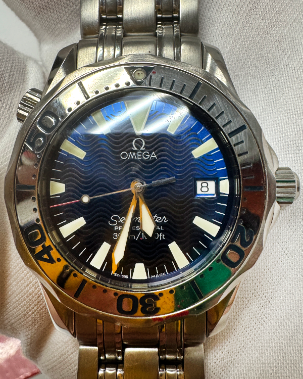 Omega Seamaster 36MM Quartz Blue Dial Steel Bracelet (2063.80.00)