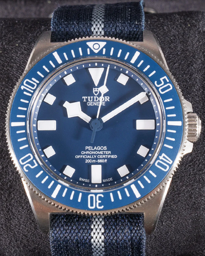 2022 Tudor Pelagos FXD 42MM Blue Dial Textile Strap (25707B/22)