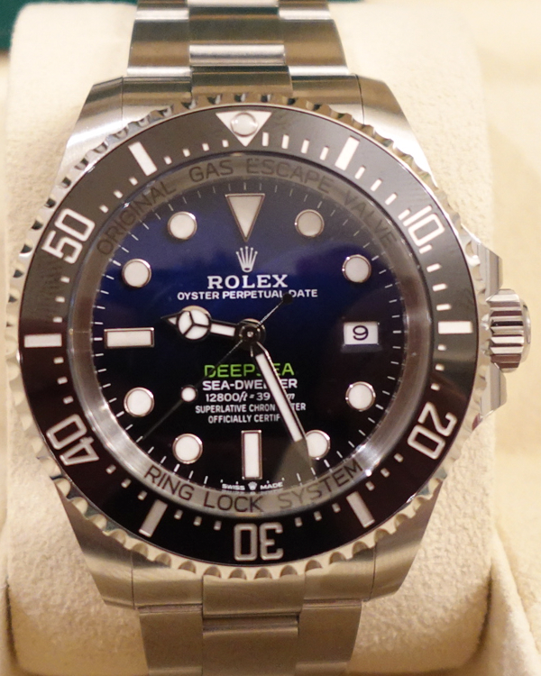 2024 Rolex Sea-Dweller Deepsea "James Cameron" 44MM D-Blue Dial Oyster Bracelet (136660)