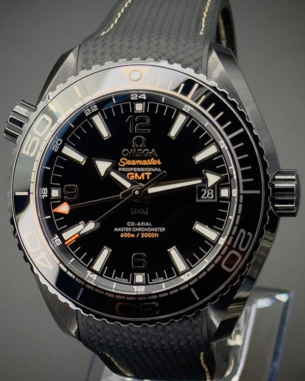 Omega Seamaster Planet Ocean 600M "Deep Black" 45.5MM Black Dial Rubber Strap (215.92.46.22.01.001)