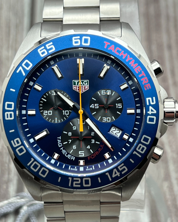 2022 TAG Heuer Formula 1 Aston Martin Red Bull Racing 43MM Quartz Blue Dial (CAZ101AB.BA0842)