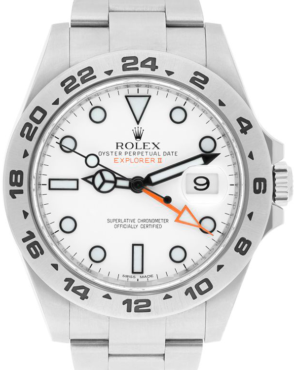 2013 Rolex Explorer II "Polar" 42MM White Dial Oyster Bracelet (216570)