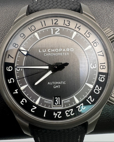 Chopard L.U.C. "Time Traveler One" L.E. 42MM Grey Dial Textile Strap (168579-3004)