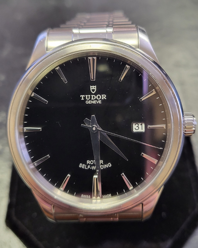 2021 Tudor Style Automatic 41MM Black Dial Steel Bracelet (12700)