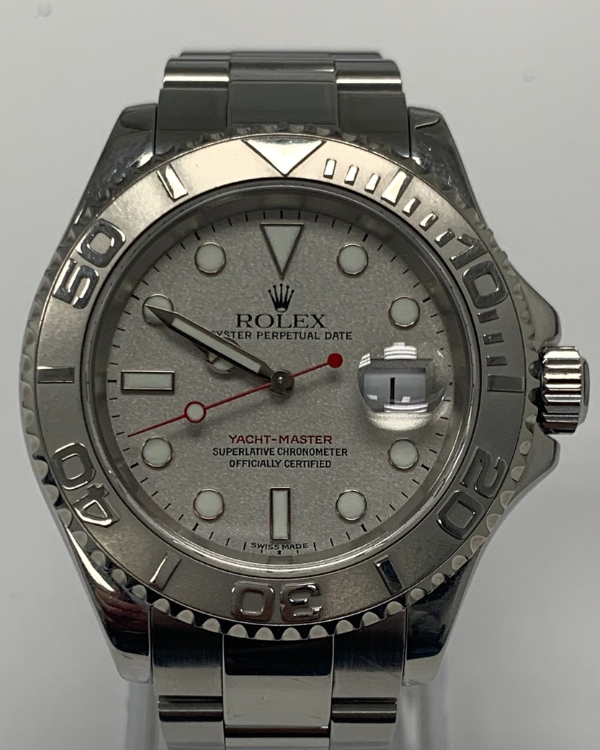 Rolex Yacht-Master 40MM Silver Dial Steel Bracelet (16622)