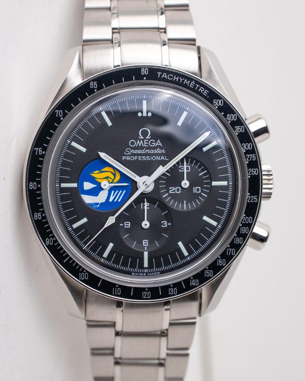 Omega Speedmaster Moonwatch Professional "Gemini VII" 42MM Black Dial Steel Bracelet (3597.05.00)