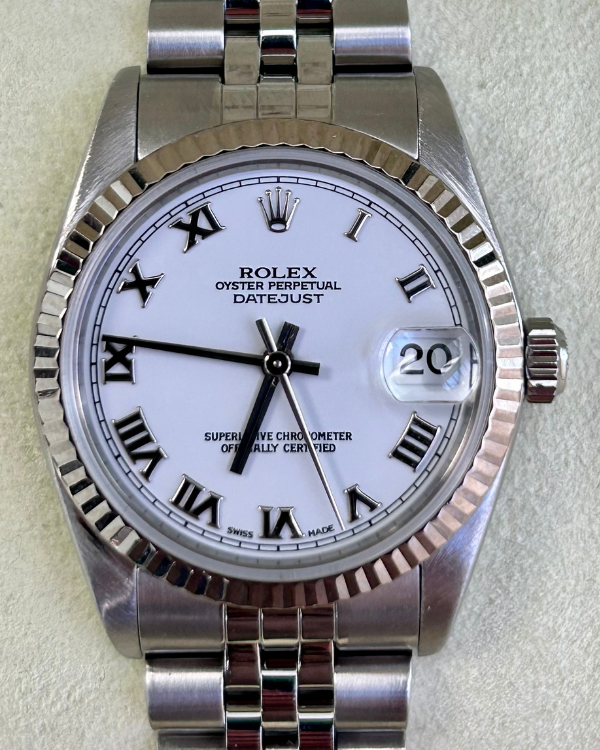 Rolex Datejust 31MM White Dial Jubilee Bracelet (78274)