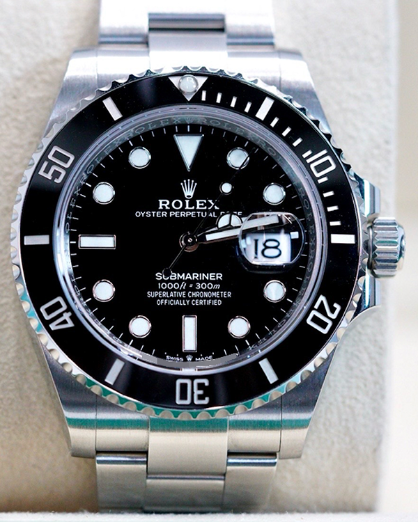 Rolex Submariner Date 41MM Black Dial Oyster Bracelet (126610LN)