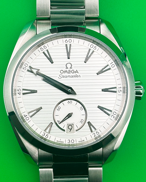 2022 Omega Aqua Terra 150M 41MM Silver Dial Steel Bracelet (220.10.41.21.02.002)