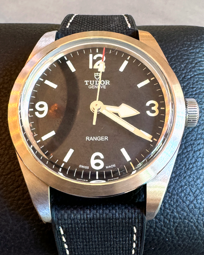 2024 Tudor Ranger 39MM Black Dial Leather/Rubber Strap (79950)