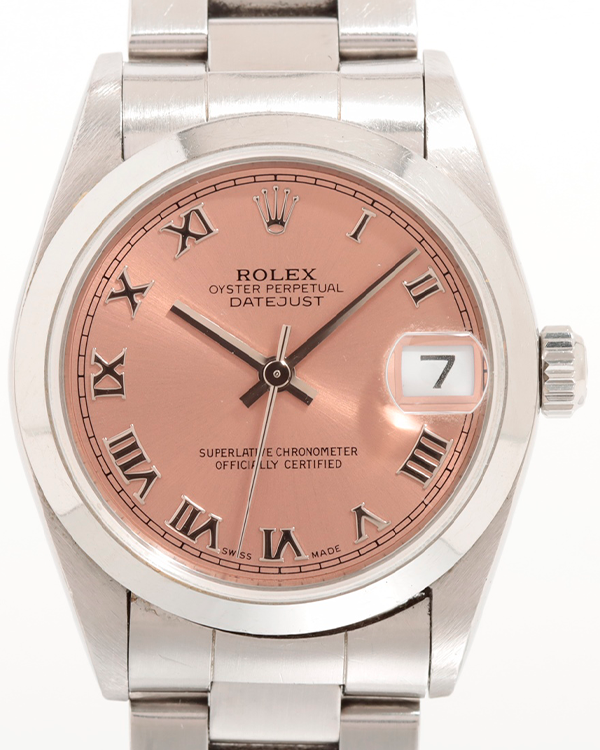 2001 Rolex Datejust 31MM Pink Dial Oyster Bracelet (78240) – Grailzee