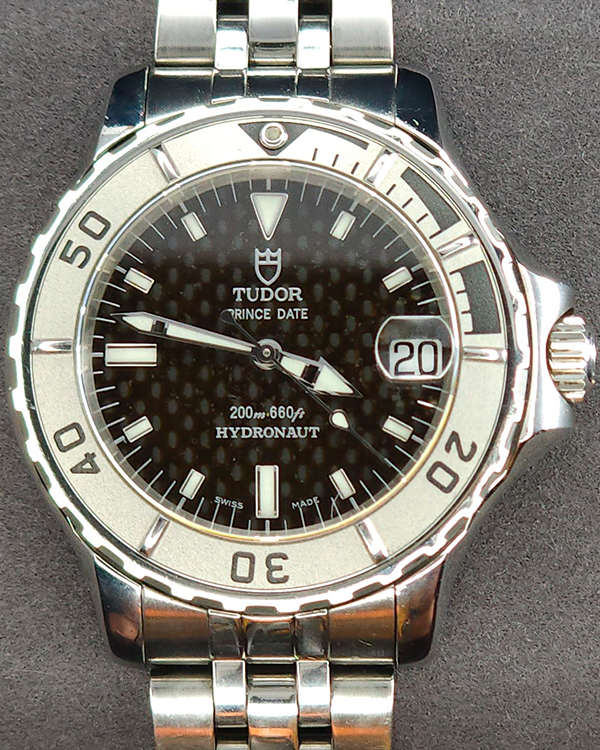 Tudor Hydronaut 40MM Black Dial Steel Bracelet (89190)