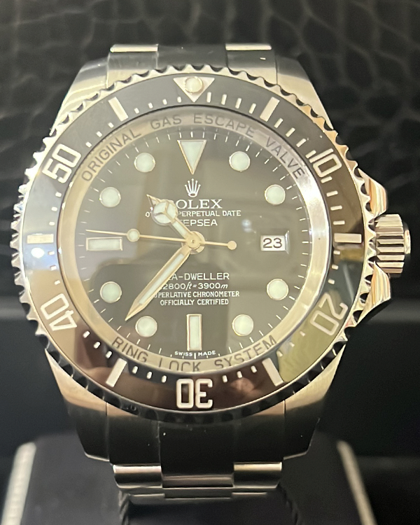 Rolex Sea-Dweller Deepsea 44MM Black Dial Oyster Bracelet (116660)