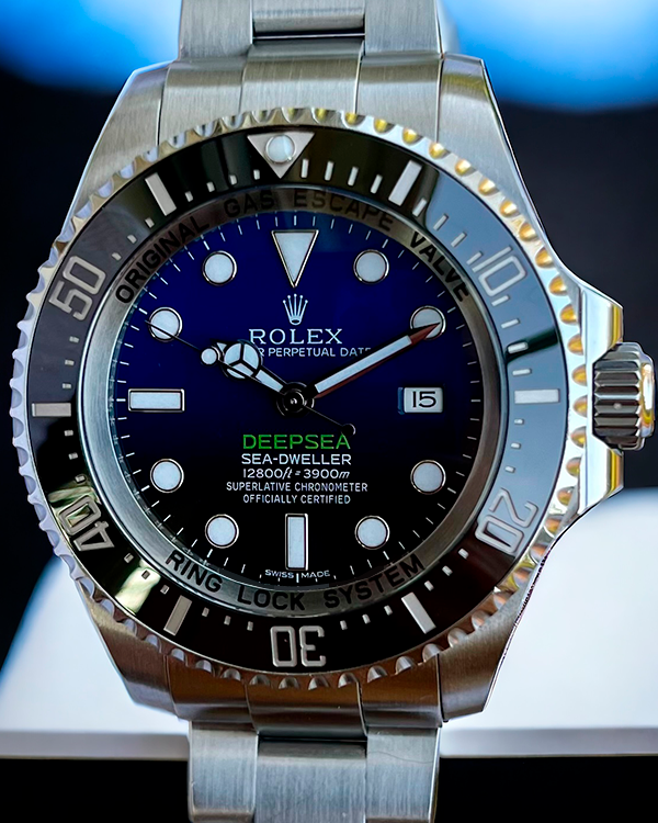 2017 Rolex Sea-Dweller Deepsea "James Cameron" 44MM D-Blue Dial Oyster Bracelet  (116660)