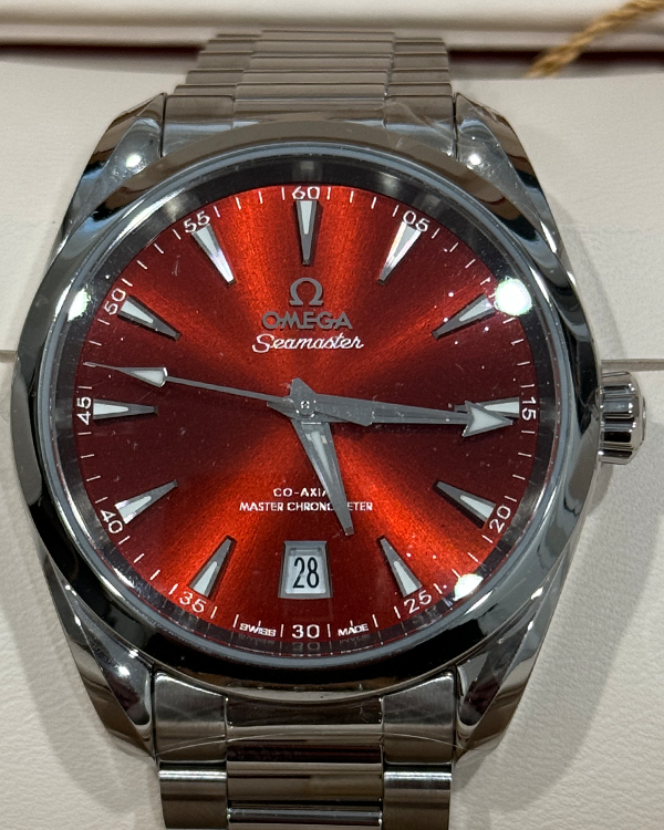 Omega Seamaster Aqua Terra Shades Limited Edition 38MM Terracotta Dial Steel Bracelet (220.10.38.20.13.003)