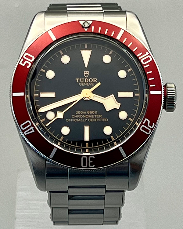 No Reserve  - 2017 Tudor Black Bay Heritage 41MM Black Dial Steel Bracelet (79230R)