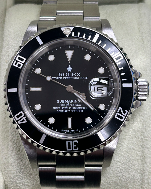 2006 (Z Serial) Rolex Submariner Date 40MM Black Dial Oyster Bracelet (16610)