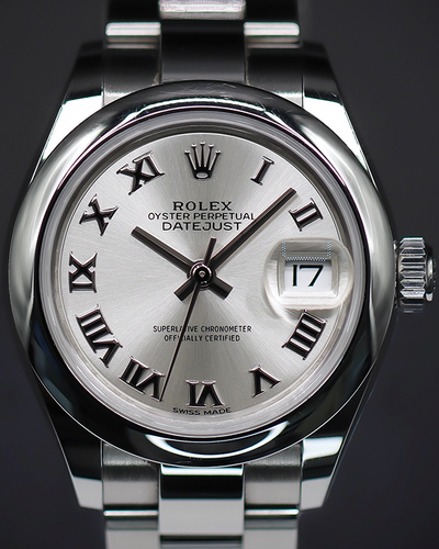 2019 Rolex Lady-Datejust 28MM Silver Dial Oyster Bracelet (279160)