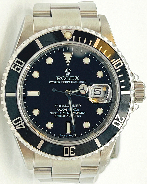 2008 Rolex Submariner Date 40MM Black Dial Oyster Bracelet (16610)