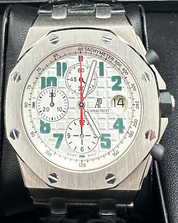 Audemars Piguet Royal Oak Offshore "Pride of Mexico" Limited Edition White Dial (26297IS)