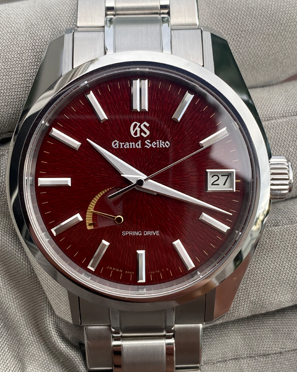 2024 Grand Seiko Heritage Collection "Katana" Limited Edition 40MM Red Dial Steel Bracelet (SBGA493G)