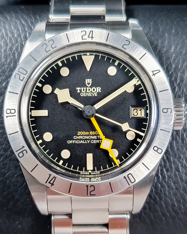 2022 Tudor Black Bay Pro 39MM Black Dial Steel Bracelet (79470)