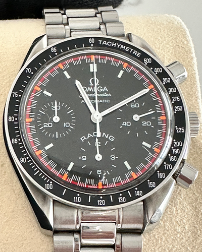 Omega Speedmaster Racing Reduced 39MM Black Dial Steel Bracelet (3518.50.00)