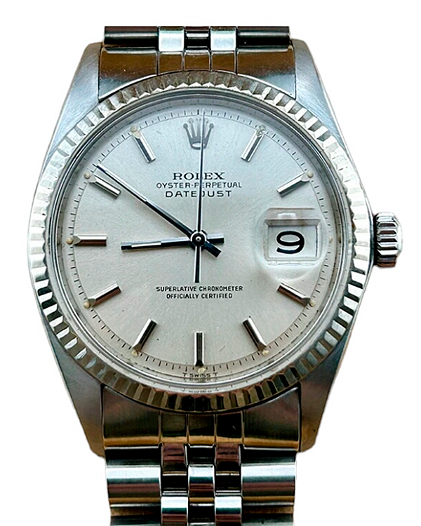 Rolex Datejust 36MM Silver Dial Jubilee Bracelet (1601)