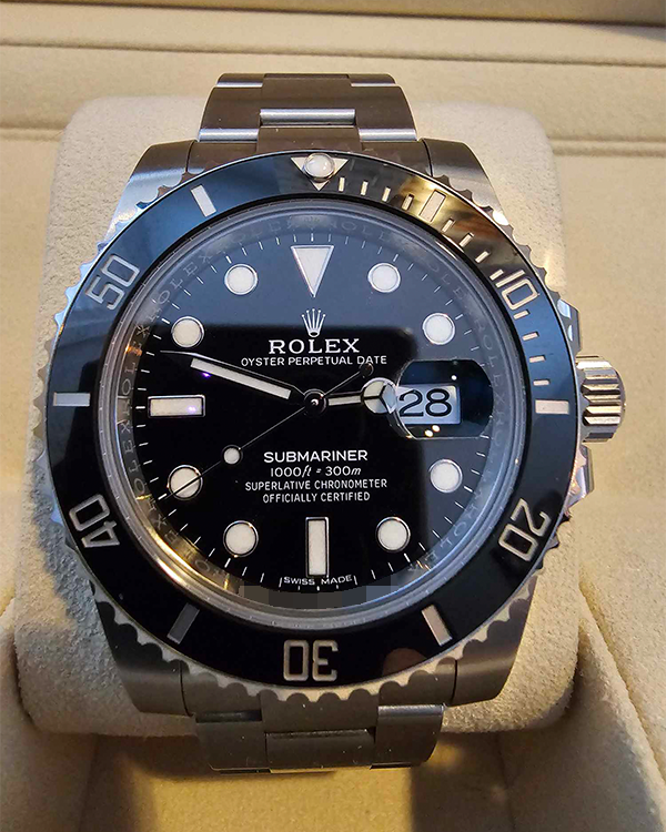 2020 Rolex Submariner Date 40MM Black Dial Oyster Bracelet (116610LN)