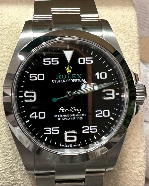 2024 Rolex Air-King 40MM Black Dial Oyster Bracelet (126900)