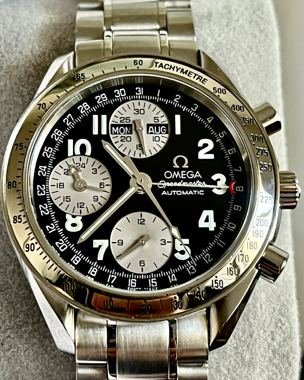 Omega Speedmaster Day Date Japan Edition Steel Black Dial (3523.51.00)