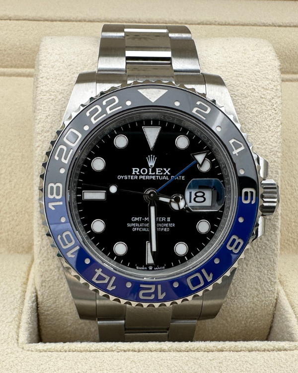 2023 Rolex GMT-Master II "Batman" Oystersteel Black Dial (126710BLNR)