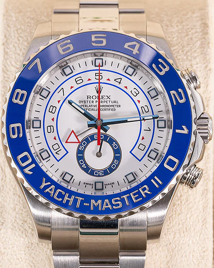 2016 Rolex Yacht-Master II 44MM White Dial Oyster Bracelet (116680)