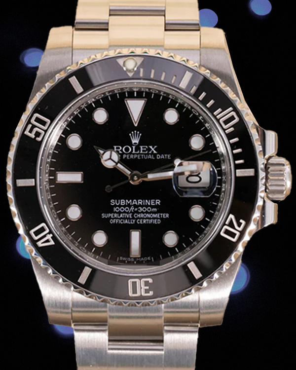 2017 Rolex Submariner Date 40MM Black Dial Oyster Bracelet (116610LN)
