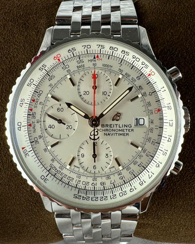 2022 Breitling Navitimer Heritage 41MM Cream Dial Steel Bracelet (A13324)