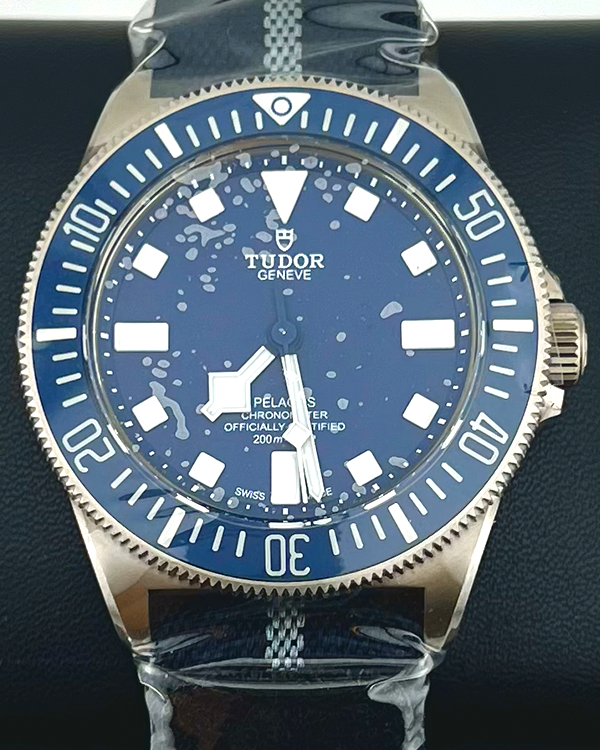 2024 Tudor Pelagos FXD 42MM Blue Dial Textile Strap (25707B/23)