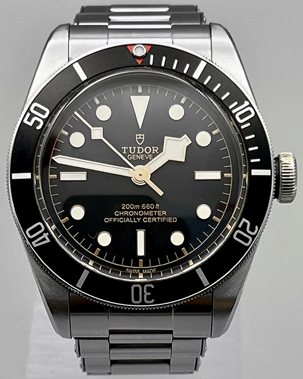 No Reserve - 2020 Tudor Black Bay 41MM Black Dial Steel Bracelet (79230N)