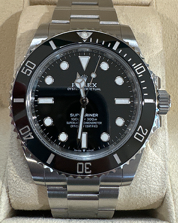 2022 Rolex Submariner 41MM Black Dial Oyster Bracelet (124060)